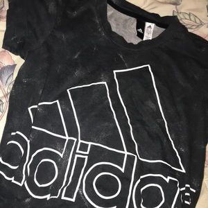 Black adidas shirt